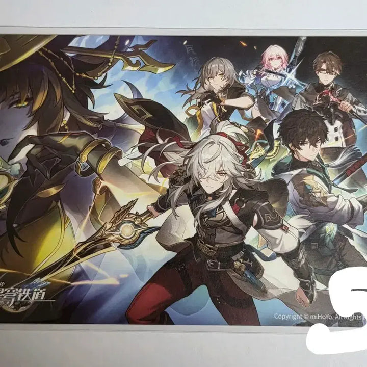 [BUNJANG] Honkai: Star Rail Illustration Postcard Set / 붕괴 스타레일 붕스 일러스트 엽서