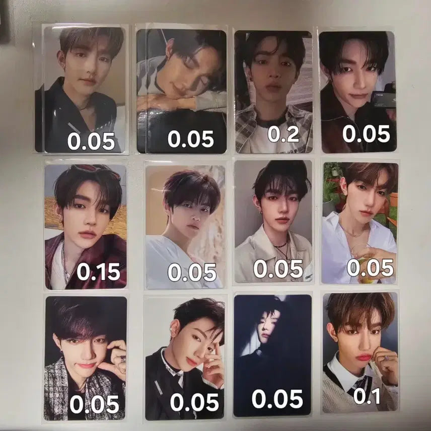 [BUNJANG] ZB1 Ricky, Kim Gyuvin, Zhang Hao, Han Yu Jin Photocard / 사진많음/앤더블 리키, 김규빈, 장하오, 한유진 포카 팝니다