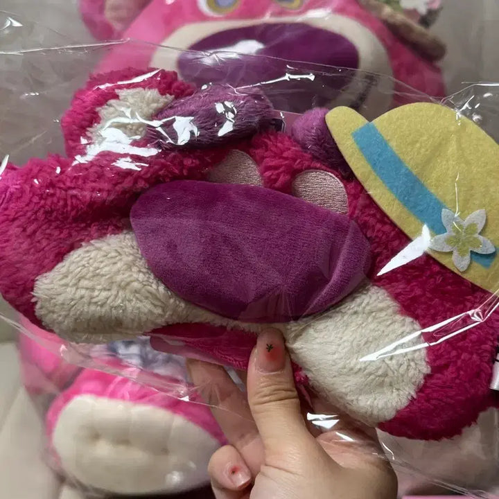 [BUNJANG] Disney Toy Story Lotso Bear Ichiban Kuji A Prize Large Plush, Eye Mask &amp; Lower Items Bundle Set / 토이스토리 랏소베어 쿠지 A상 인형, 안대 및 하위 일괄