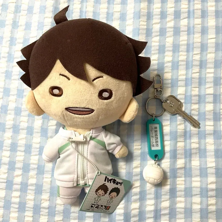 [BUNJANG] Haikyuu!! Oikawa Nittotan Jersey Keychain Bundle Set / 일괄)하이큐 오이카와 빅 니토탄 져지 부실 키링 세이죠