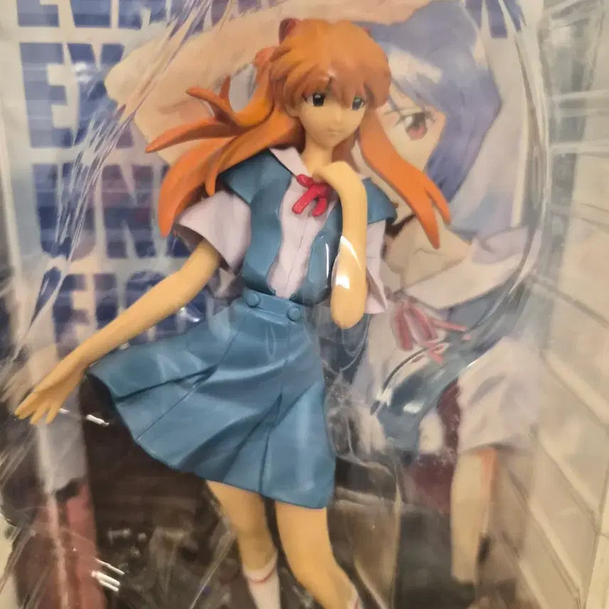 [BUNJANG] SEGA Evangelion Asuka Extra Uniform Figure (Sealed) / [미개봉] SEGA 에반게리온 엑스트라 제복 피규어 아스카