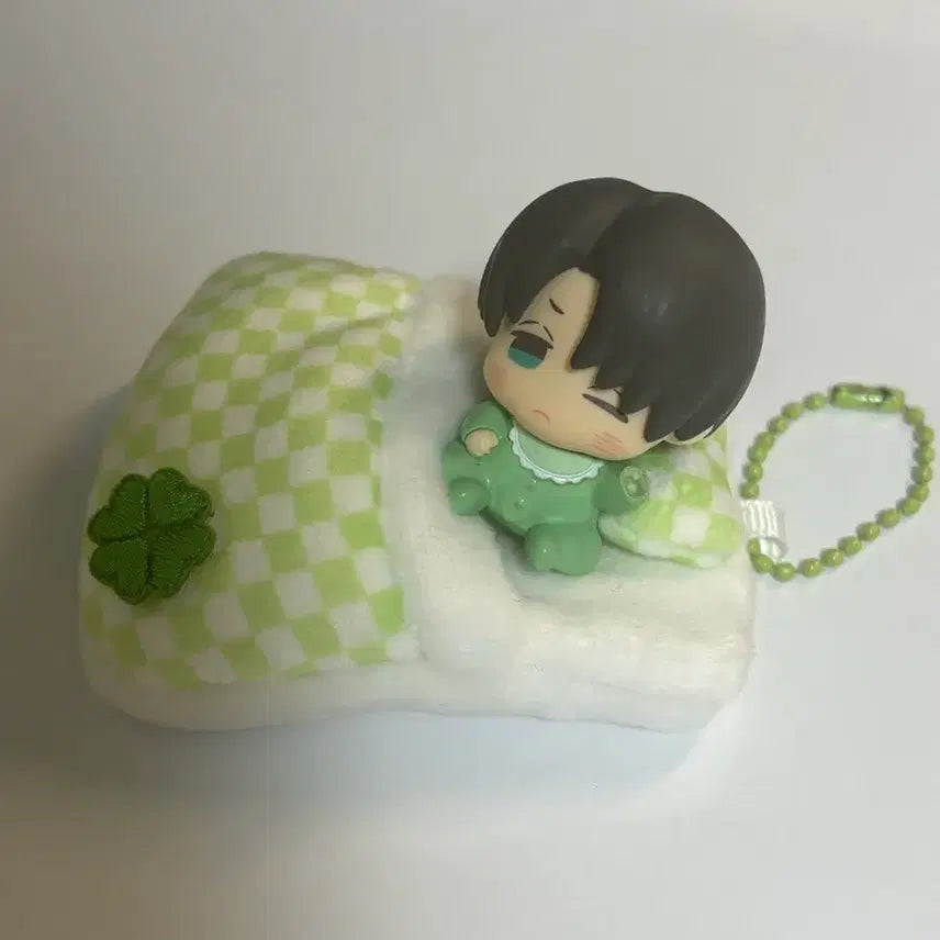[BUNJANG] Attack on Titan Levi Birthday Acrylic Stand (Opened, Displayed) / 반택포)진격거 리바이 생일 아크릴+아카탄즈 개봉 전시품