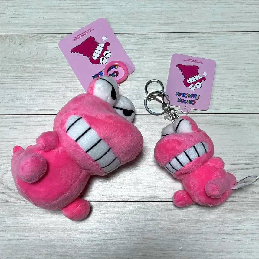[BUNJANG] Crayon Shin-chan Waniyama-san Plush Keychain (13cm &amp; 8cm) / 짱구는못말려 와니야마상 인형 키링 13cm