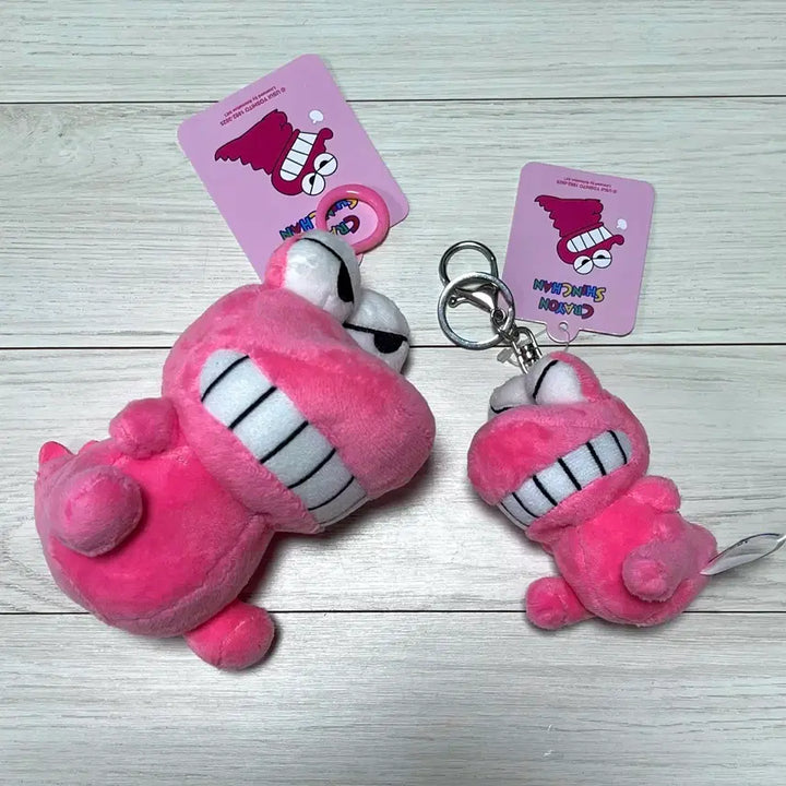[BUNJANG] Crayon Shin-chan Waniyama-san Plush Keychain (13cm &amp; 8cm) / 짱구는못말려 와니야마상 인형 키링 13cm