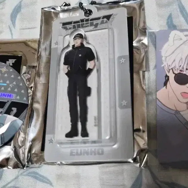 [BUNJANG] PLAVE Eunho Badge Keyring Photocard / 플레이브 은호 뱃지 키링 5만포카