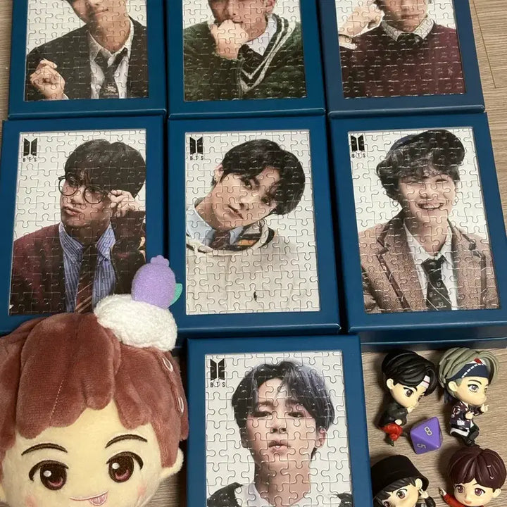 [BUNJANG] BTS Puzzle Figure Bundle Set / 방탄소년단 퍼즐, 피규어