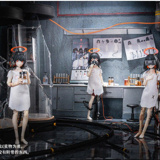 [BUNJANG] Snail Shell Three Wise Monkeys 1/12 Scale Action Figure Set / 스네일쉘 SNAIL SHELL 세 원숭이 소녀 1/12 액션 피규어