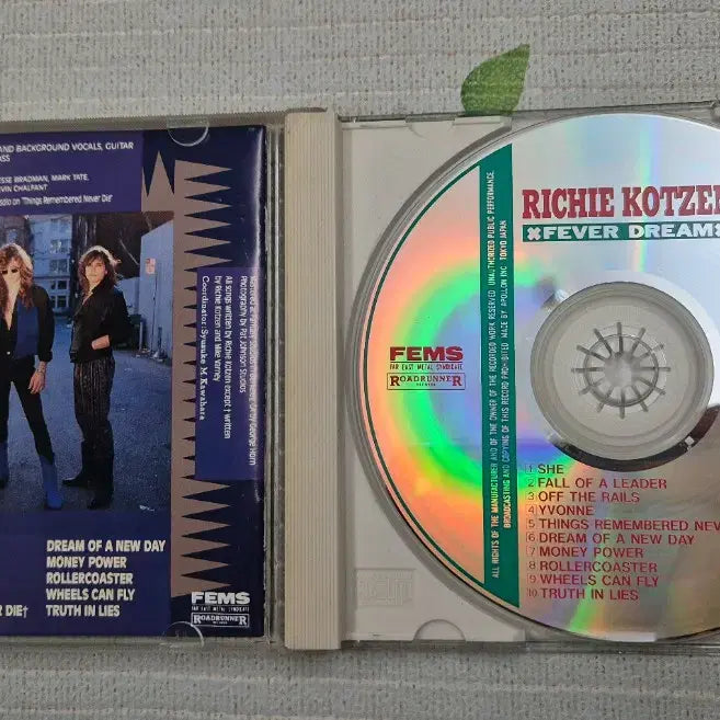[BUNJANG] Richie Kotzen Fever Dream CD / 리치 코젠  Fever Dream CD