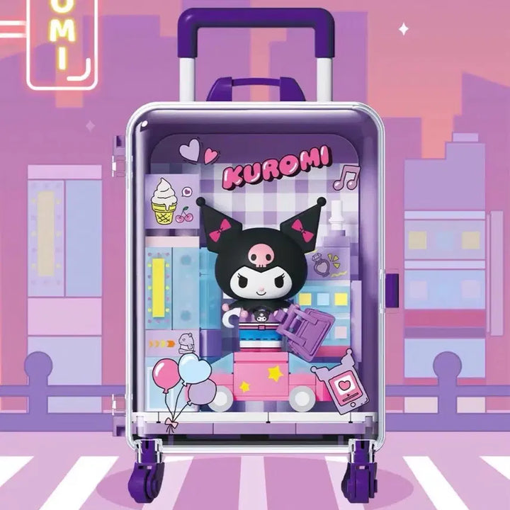 [BUNJANG] Sanrio Kuromi Carrier Figure (Sealed) / 산리오 캐리어 피규어 쿠로미