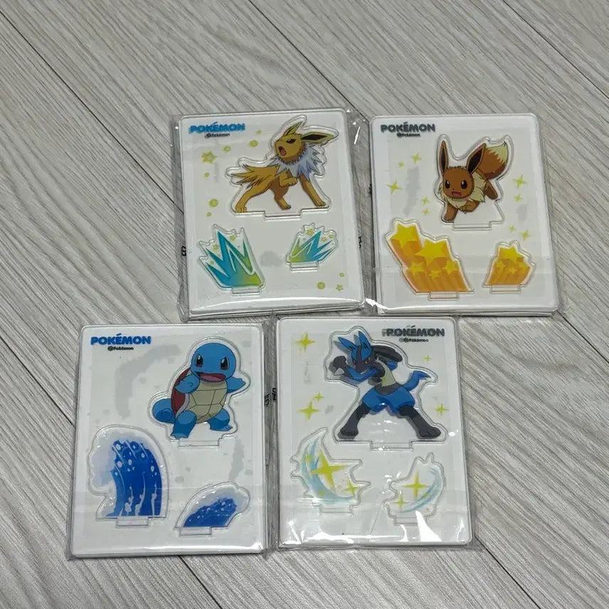 [BUNJANG] Pokemon Acrylic Stand Bundle Set / 포켓몬스터 아크릴 스탠드 일괄