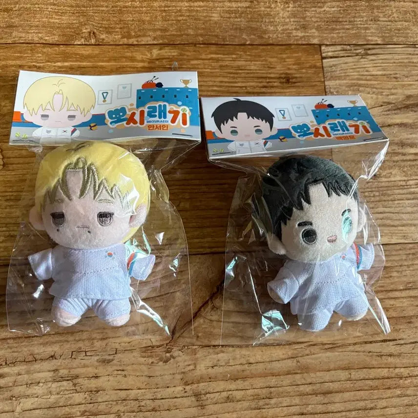 [BUNJANG] Team Rejin Backlight Puppy Yeongwoon Seoin Doll Bundle Set / 팀레진 백라이트 뽀시래기 영운 서인 인형 새제품 일괄 양도