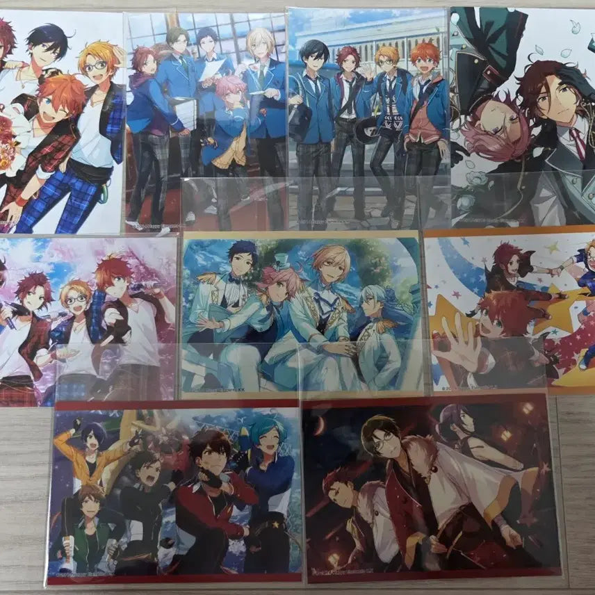 [BUNJANG] Ensemble Stars! 10th Anniversary Bromide Postcard Set / 앙스타 10주년 브로마이드 엽서 트릭스타홍월피네유성대더페학생회