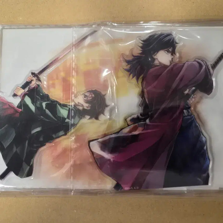 [BUNJANG] Demon Slayer Tanjiro &amp; Giyu C106 Connected Acrylic Stand / 최종가 귀멸의 칼날 탄지로+기유 C106 연결 쿠지 아크릴스탠드