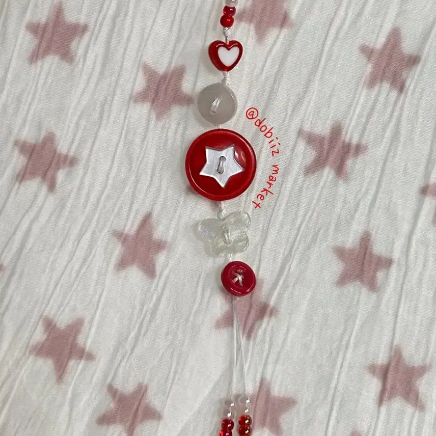 [BUNJANG] Handmade Beaded Keychain K19 / [비즈키링] K19