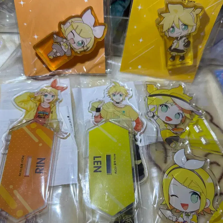 [BUNJANG] Rin &amp; Len Acrylic Stand Set (6 Types) / 아크릴 스탠드 린 렌 6종