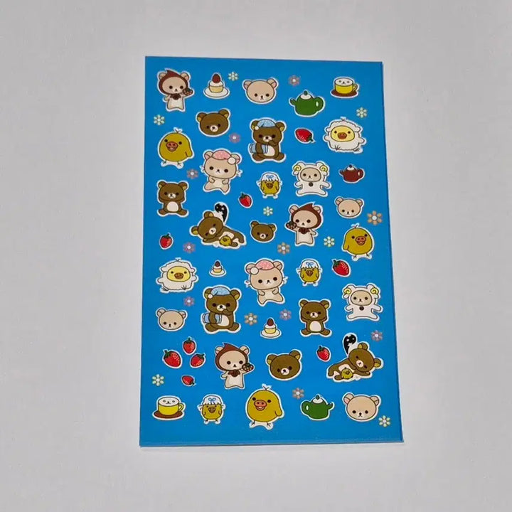 [BUNJANG] Classic Rilakkuma Stickers / 4장셋트)고전 리락쿠마 스티커