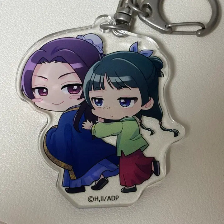 [BUNJANG] Kusuriya no Hitorigoto Mao Mao &amp; Jin Shi Acrylic Keychain / 약사의혼잣말 아크릴 키링 진시 마오마오