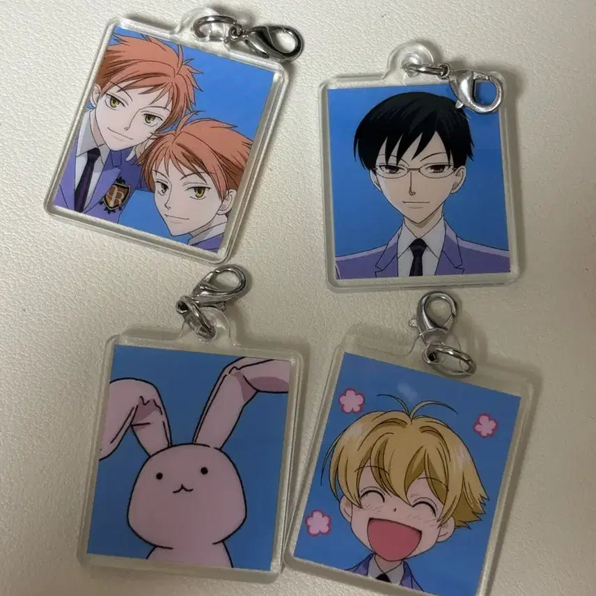 [BUNJANG] Ouran High School Host Club Hikaru Kaoru Kyouya Hani Name Card / 오란고교 사교클럽 증명사진 가챠 히카루 카오루 쿄우야 하니