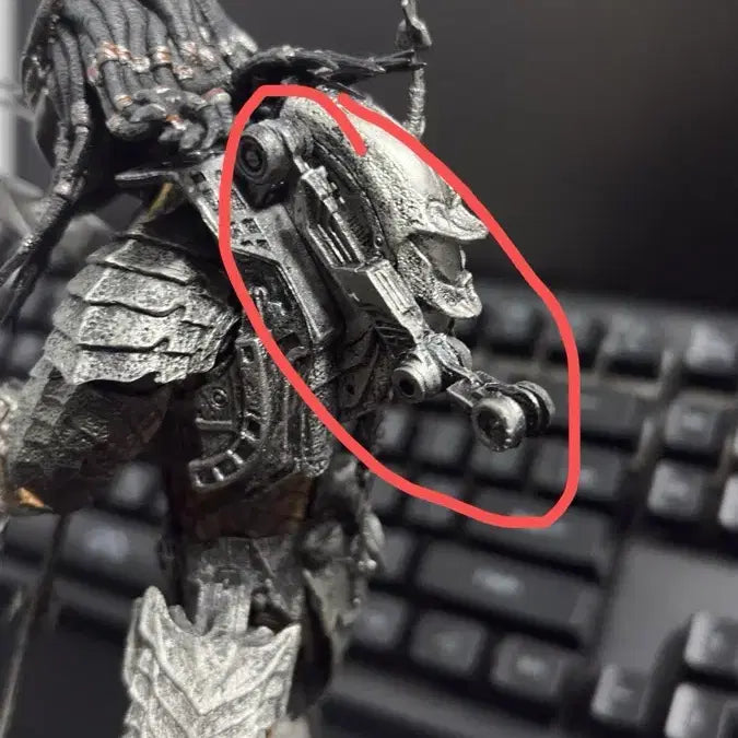 [BUNJANG] McFarlane Predator Shoulder Cannon Repair Action Figure / 맥팔레인 스카 프레데터 피규어