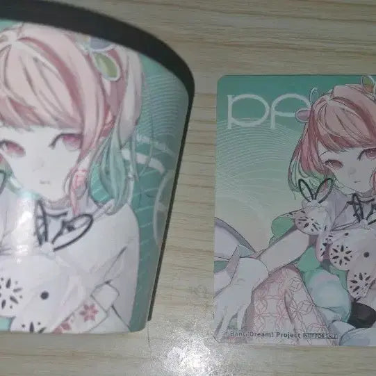 [BUNJANG] BanG Dream! Pastel Coaster &amp; Cup Holder Set / 뱅드림 pastel 코스터,컵홀더