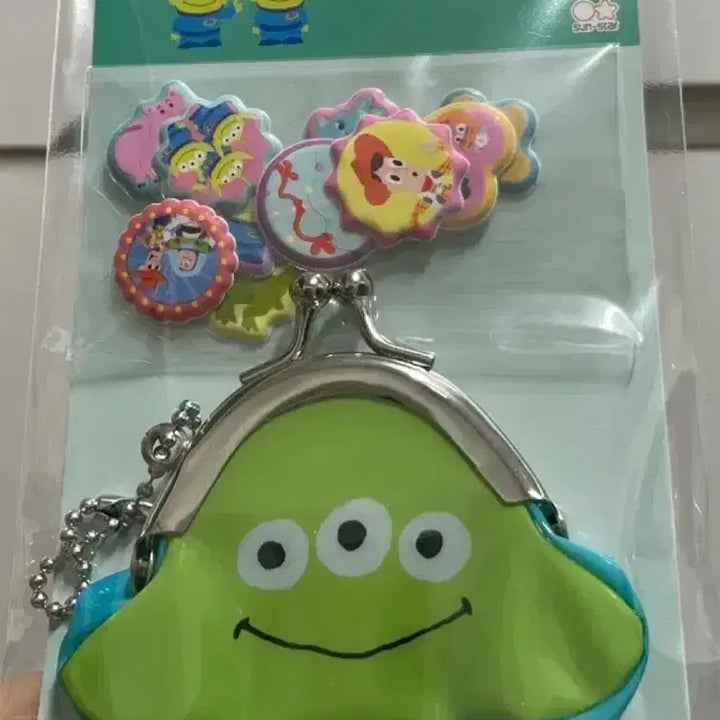 [BUNJANG] Pixar Alien Coin Pouch Keychain (Sealed, Authentic Japan) / 미개봉 일본정품 알린 동전지갑키링 픽사 알린지갑