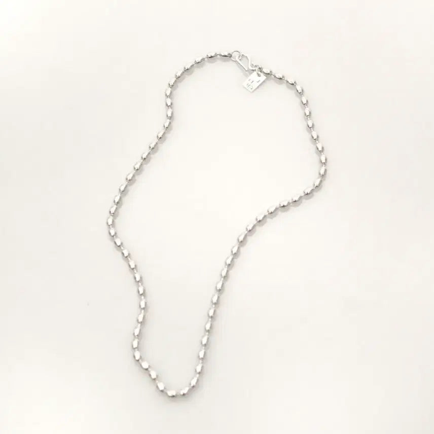 [BUNJANG] Studio Leig L egg ball silver necklace 40cm / 스튜디오 레이그흐 미니 에그 볼 실버 목걸이 40cm 팝니다!