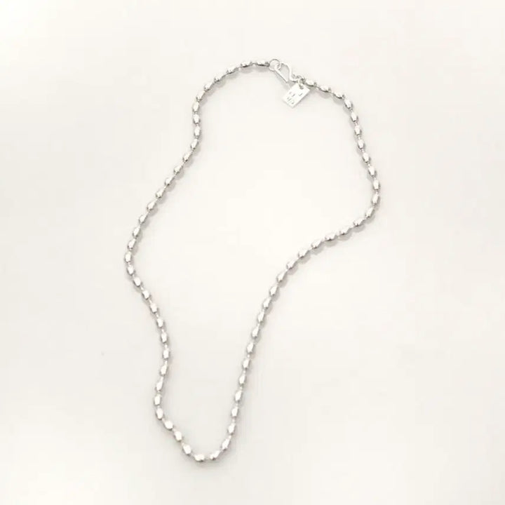 [BUNJANG] Studio Leig L egg ball silver necklace 40cm / 스튜디오 레이그흐 미니 에그 볼 실버 목걸이 40cm 팝니다!