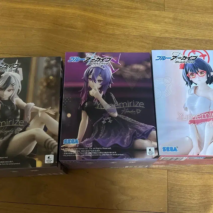[BUNJANG] Blue Archive Sega Figure 3종 Bundle Set (Kayoko, Haruka, Ayane) - Unsealed / (미개봉) 블루아카이브 세가 피규어 3종 일괄 카요코 하루카 아야네