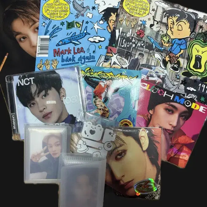 [BUNJANG] NCT Mark Album and Photocard Bundle Set / 엔시티 마크 앨범, 포카 정리해요