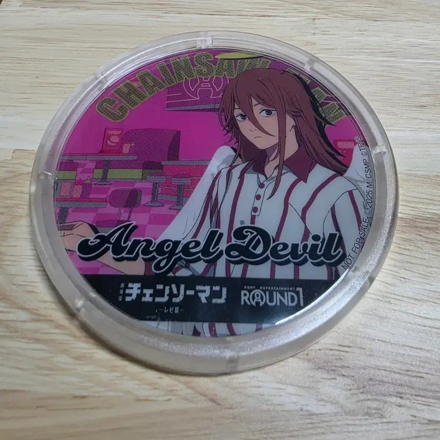 [BUNJANG] Chainsaw Man Angel Devil Acrylic Coaster / 체인소맨 천사의악마 라운드원 아크릴코스터