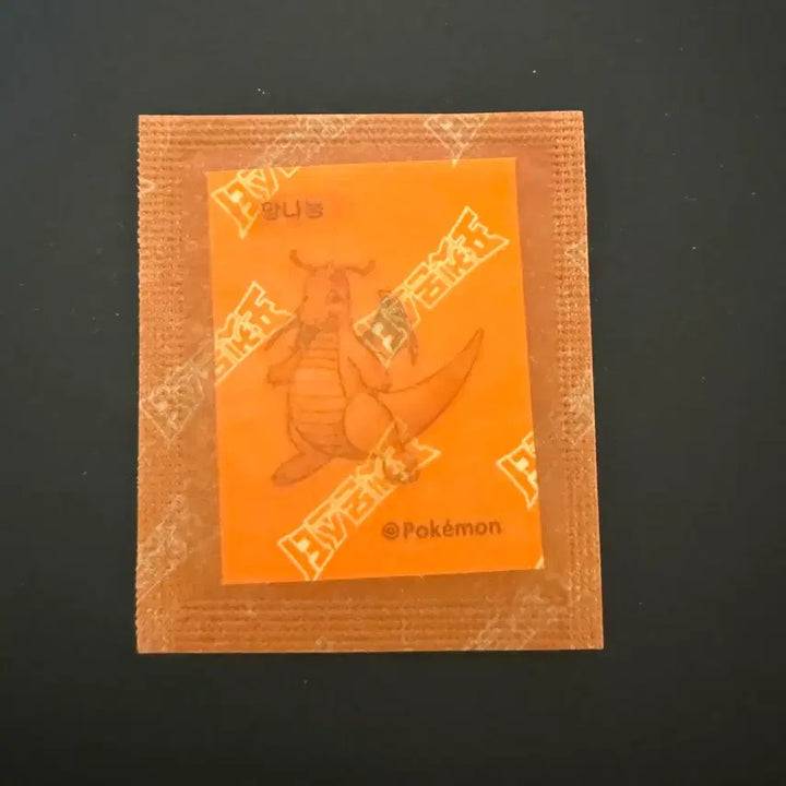 [BUNJANG] Pokemon 30th Anniversary Dragonite Seal Artwork (Sealed) / 포켓몬 30주년 망나뇽 띠부씰 아트워크