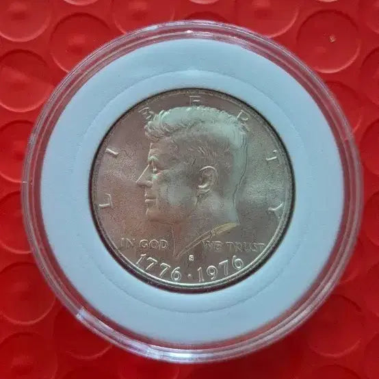 [BUNJANG] 1976 Bicentennial Independence Silver Half Dollar Coin / 1976년 200주년 독립기념 케네디 은화 하프달러