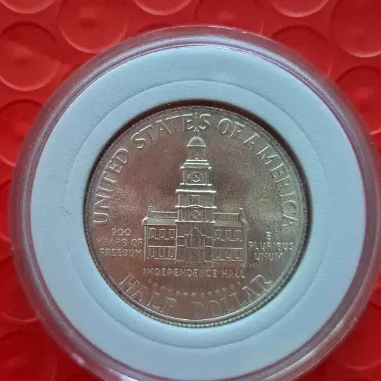 [BUNJANG] 1976 Bicentennial Independence Silver Half Dollar Coin / 1976년 200주년 독립기념 케네디 은화 하프달러