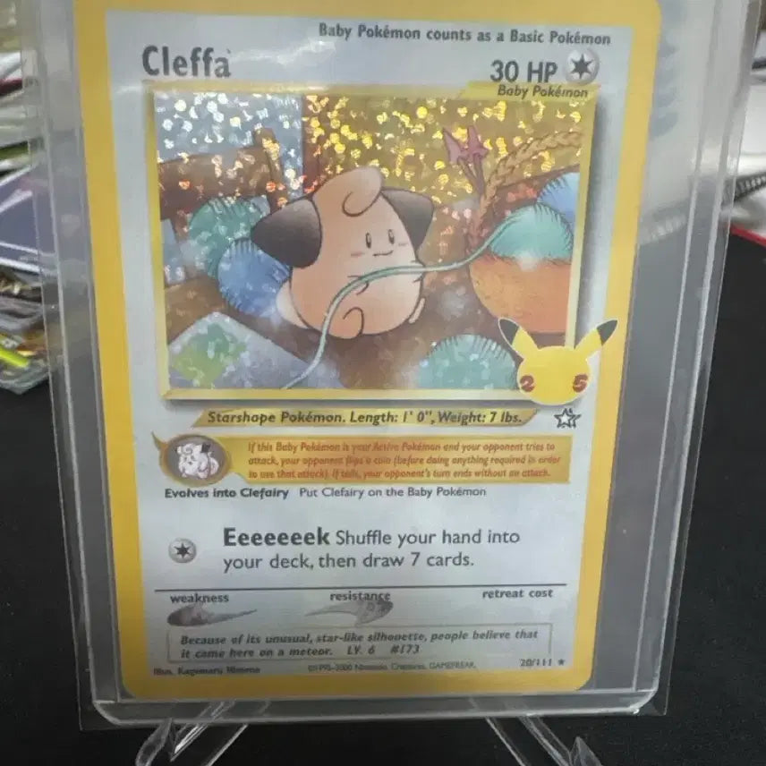 [BUNJANG] Pokemon Card 25th Anniversary Pi / 포켓몬 카드 25주년 삐