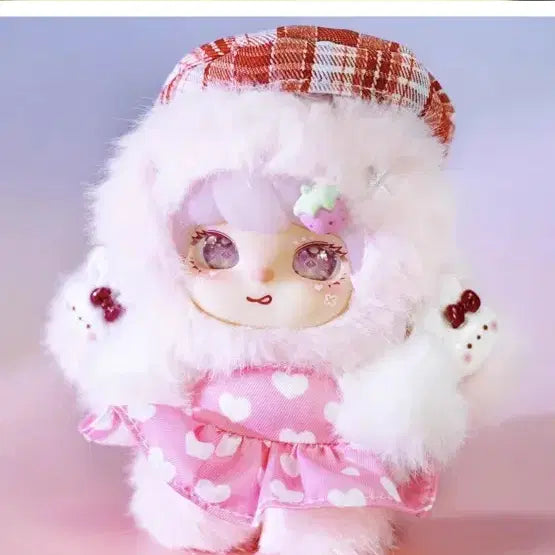 [BUNJANG] Rokiki Sweety Doll Keychain (Pink) / 로키키 스위티 인형 키링 (핑크)