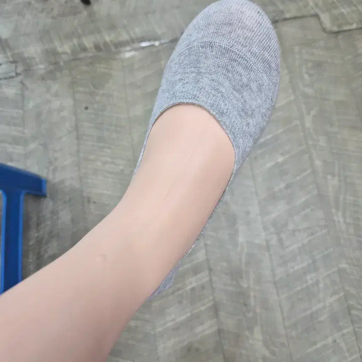 [BUNJANG] 20 Pairs Unisex Low-Cut Socks Set / [20켤레] 페이크삭스 덧신 블랙5/화이트5/스킨5/그레이5