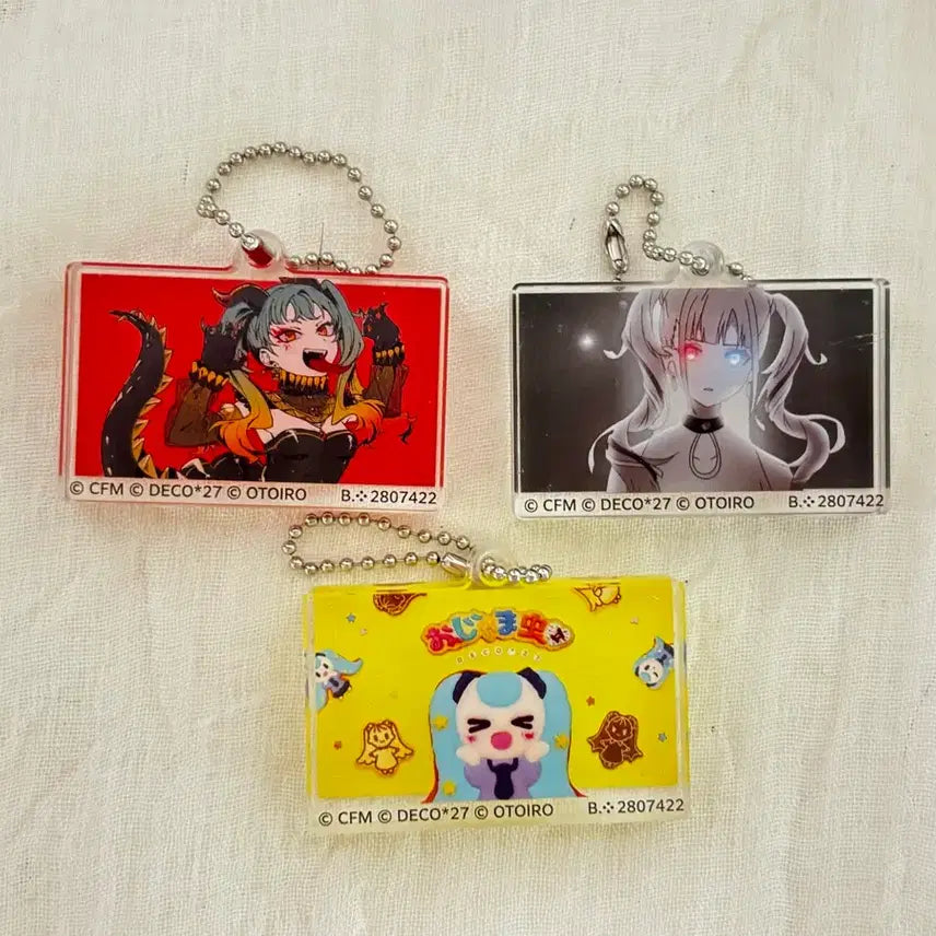 [BUNJANG] DECO*27 Hatsune Miku Acrylic Keyring Bundle Set / DECO*27 데코니나 mv 아크릴 키링 일괄 하츠네미쿠