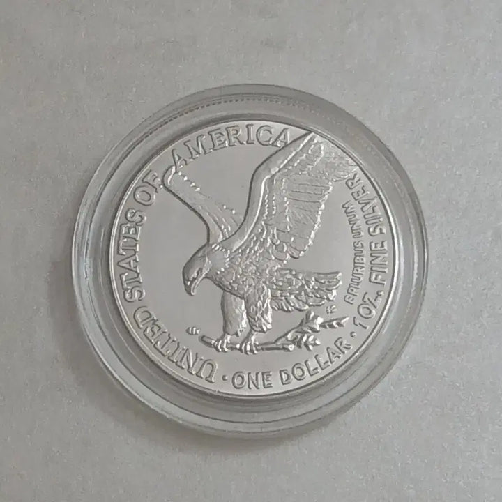 [BUNJANG] 2025 American Silver Eagle Uncirculated Coin / 미국 2025 실버이글 완전 미사용(UNC) 은화