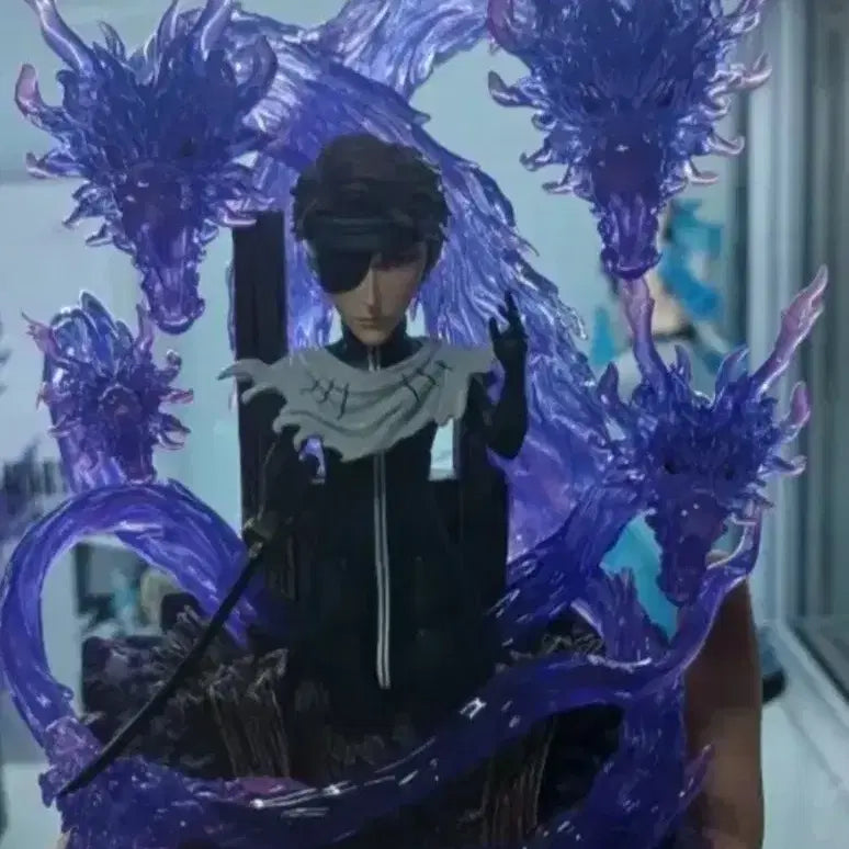 [BUNJANG] YZ Sosuke Aizen Figure (Bleach) Clear Version LED / yz 아이젠 소스케 피규어(블리치)