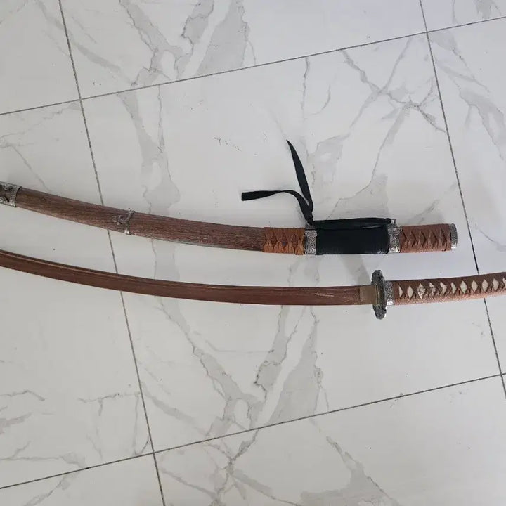 [BUNJANG] High-Grade Wooden Katana Tachi (Repair) / 고급 진검형 목검 카타나 타치