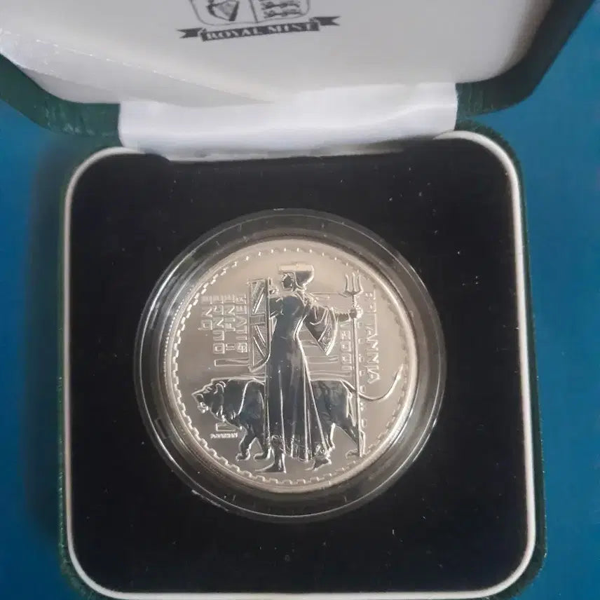 [BUNJANG] 2001 Britannia Silver Proof Coin / 2001 브리타니아 실버 프루프주화