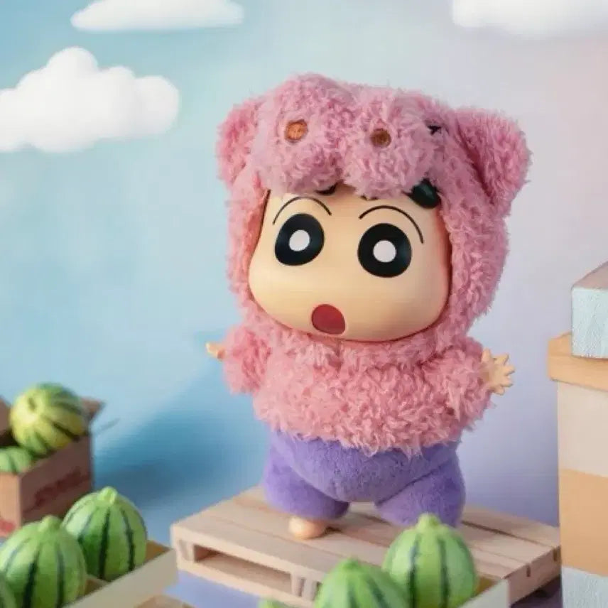 [BUNJANG] Toptoy Crayon Shin-chan Dress-up Doll Figure (Buriburi) / 탑토이 짱구 드레스업 인형 피규어(부리부리)