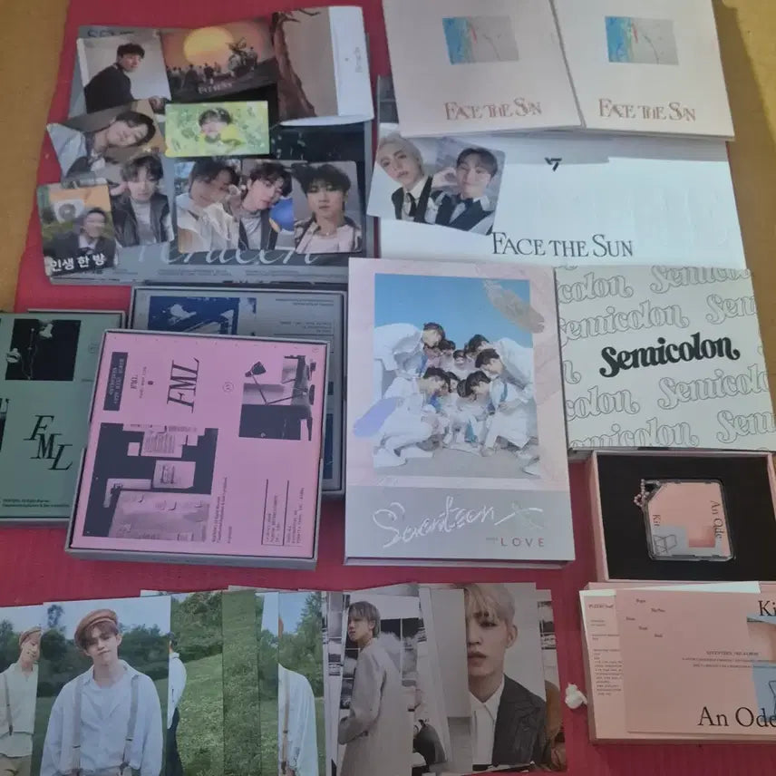 [BUNJANG] SEVENTEEN Album Photobook Photocard Set / 세븐틴 앨범 포토북 포토카드 세트