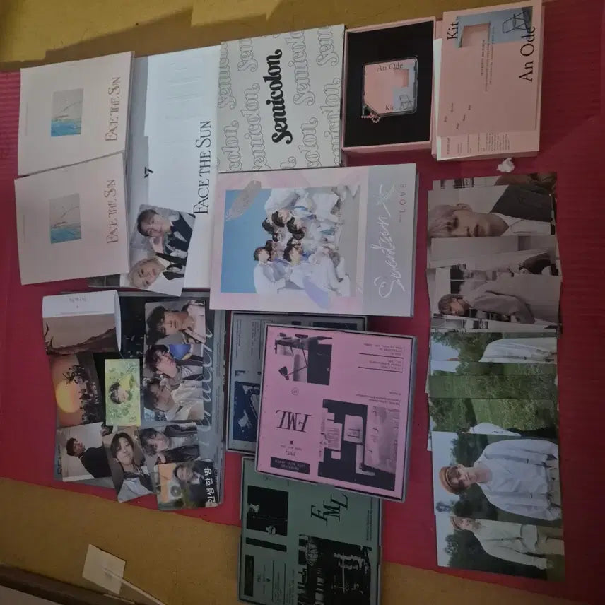 [BUNJANG] SEVENTEEN Album Photobook Photocard Set / 세븐틴 앨범 포토북 포토카드 세트