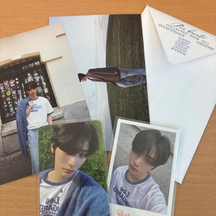 [BUNJANG] BOYNEXTDOOR Taesan Madrid Photocard &amp; Postcard Set / 급처)보넥도 태산 콜렉티드북2 마드리드 포카+엽서