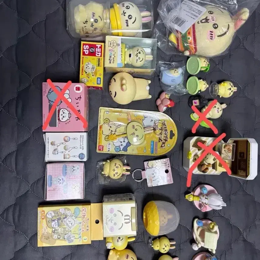 [BUNJANG] Usagi Goods Bundle Figure Set / 우사기 굿즈 피규어 일괄 급처