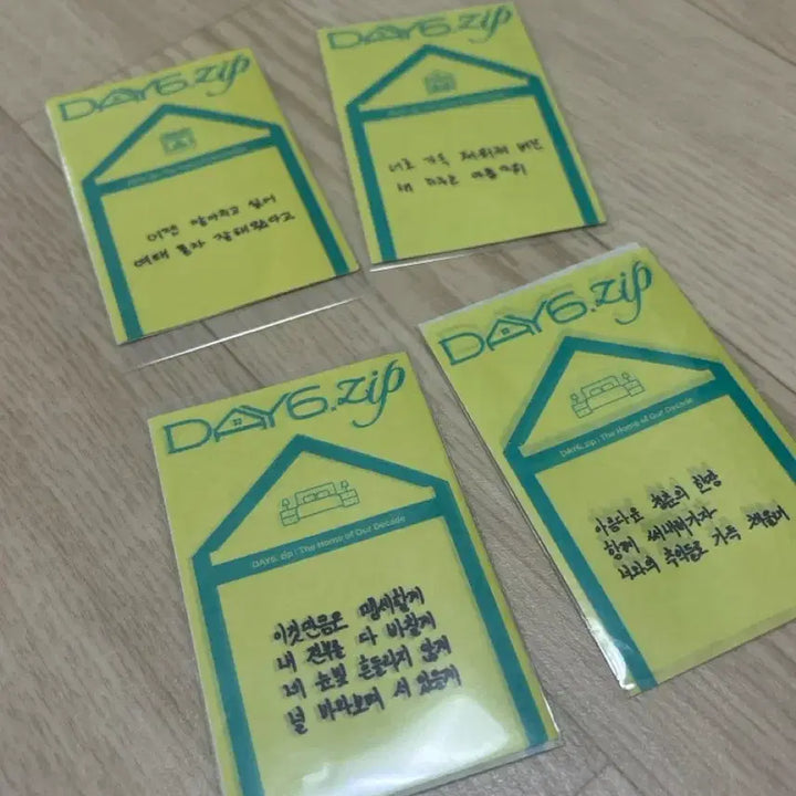 [BUNJANG] Day6 Pop-Up Store Confetti Bundle Set / 데이식스 집 팝업 zip 구성 컨페티