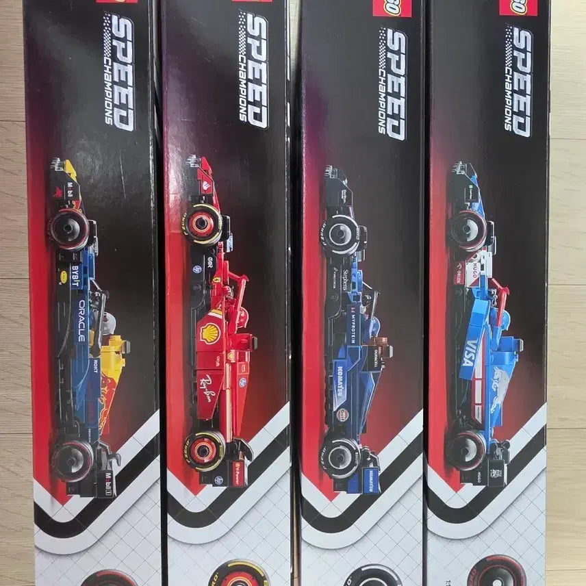 [BUNJANG] Lego Speed Champions 77243, 77242, 77249, 77246 4-Set Bundle / 레고 스피드 챔피언 77243/77242/77249/77246