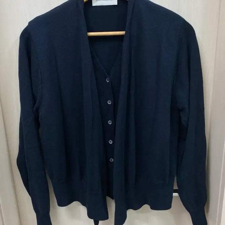 [BUNJANG] Kinder Salmon Gudrun Draped Knit - Black / 킨더살몬 Gudrun Draped Knit - Black
