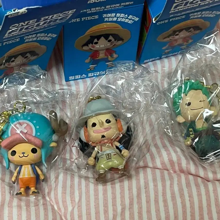 [BUNJANG] One Piece Figure Keychains Bundle Set / 원피스 피규어 키링